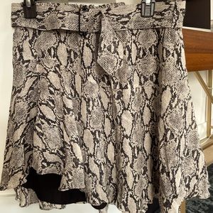 ALC Snakeskin skirt